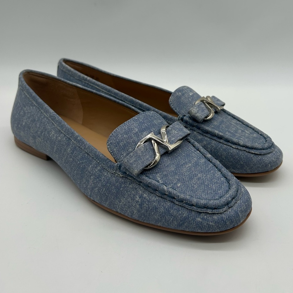 Naturalizer Layla Loafers Sky Blue Suede Women’s Flats Size 9W (EUR 40 UK 6.5) - Picture 3 of 12